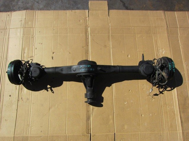 ☆ ダイハツ Mira GINO ミラ ジーノ TA-L710S H13年 4WD車 リア デフ ホーシング ブレーキ 24-9E65拍卖