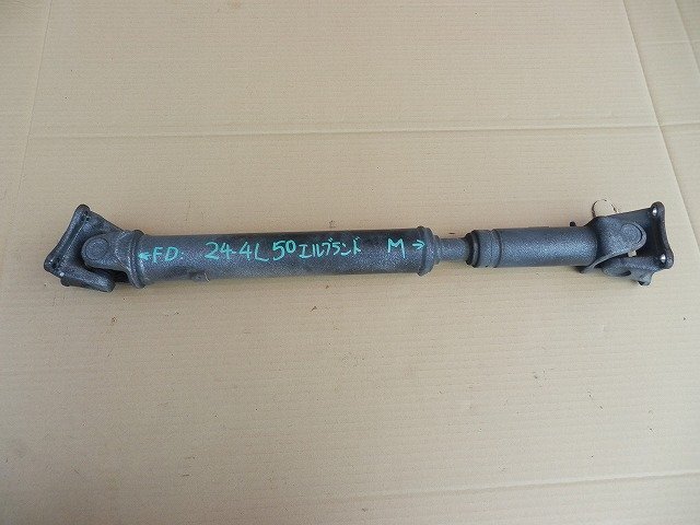 ☆ 日産 ELGRAND エルグランド DBA-NC25 H17年 4WD車 リア プロペラシャフト ペラシャ 推進軸 前側 24-4L50拍卖