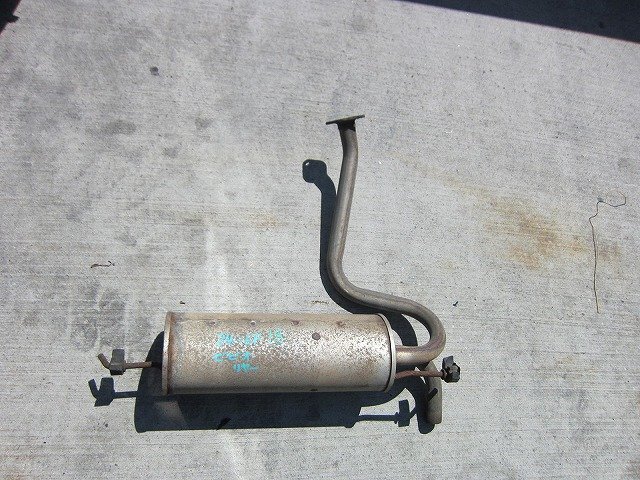 ☆ スバル VIVIO ヴィヴィオ E-KK4 H8年 CVT-4WD車 純正 リア マフラー本体 消音機 排気管 24-6F18拍卖