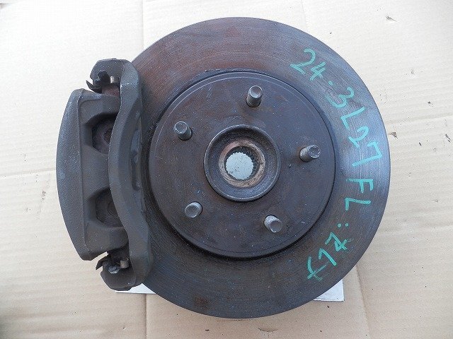 ☆ 日産 SERENA セレナ DBA-NC25 H18年 4WD車 フロント ブレーキローター キャリパー 左側 24-3L27拍卖