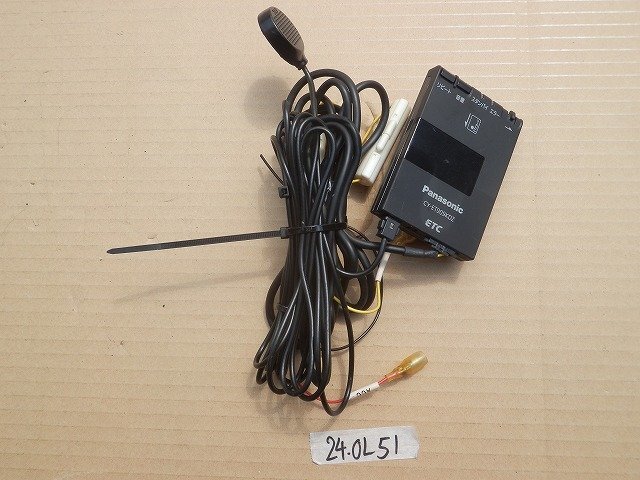 ☆ ダイハツ TANTO タント DBA-L375S H25年 社外 ETC Panasonic パナソニック CY-ET909KDZ 24-0L51拍卖