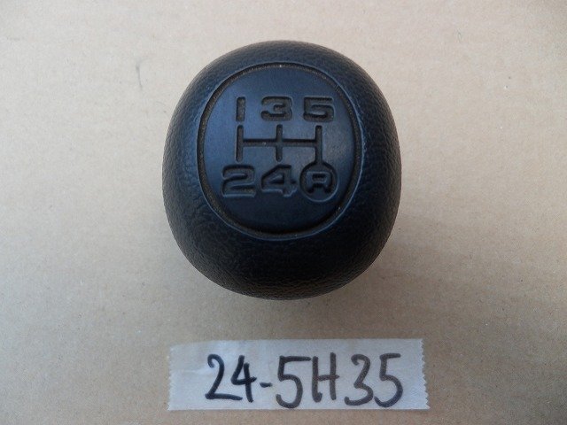 ☆ ダイハツ Mira ミラ DBA-L285S H23年 5MT-4WD車 MTシフト ノブ 黒 5速 24-5H35拍卖