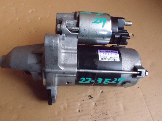 ダイハツ キャスト LA260S H29年 セルモーター エンジンスターター DENSO 28100-B2280 22-3E27拍卖