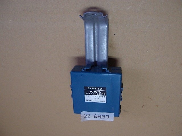 ☆ トヨタ SIENTA シエンタ NCP81G H15年 スマートキー コンピューター 89990-52010 22-6H37拍卖