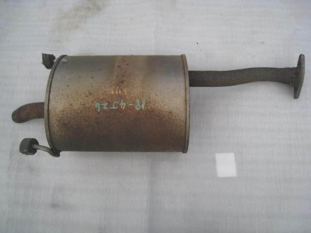 ホンダ フィット GD1 H17年 純正リアマフラー本体 消音機 排気管 18-4J26拍卖