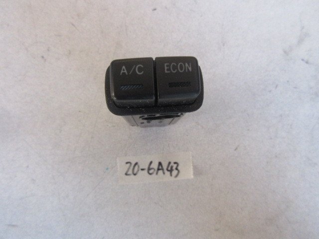 ☆トヨタ STARLET スターレット EP95 H10年 A/C ECON エアコン スイッチ 20-6A43拍卖