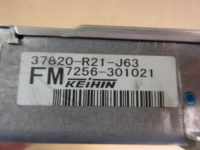 ホンダ ゼスト JE2 H19年 エンジン コンピューター 37820-R21-J63 20-0J34拍卖