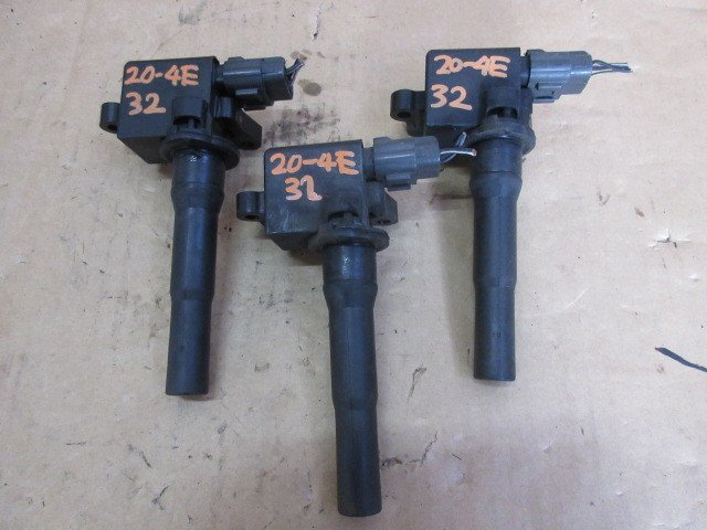 ☆三菱 MINICA ミニカ H42V H14年 ダイレクト イグニッションコイル 3本組 20-4E32拍卖