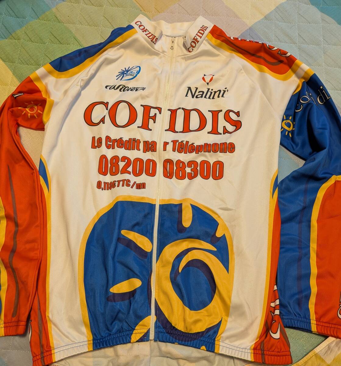 サイクルジャージ COFIDIS UCI Pro Tour 2006 NALINI 長袖 XL 中古拍卖