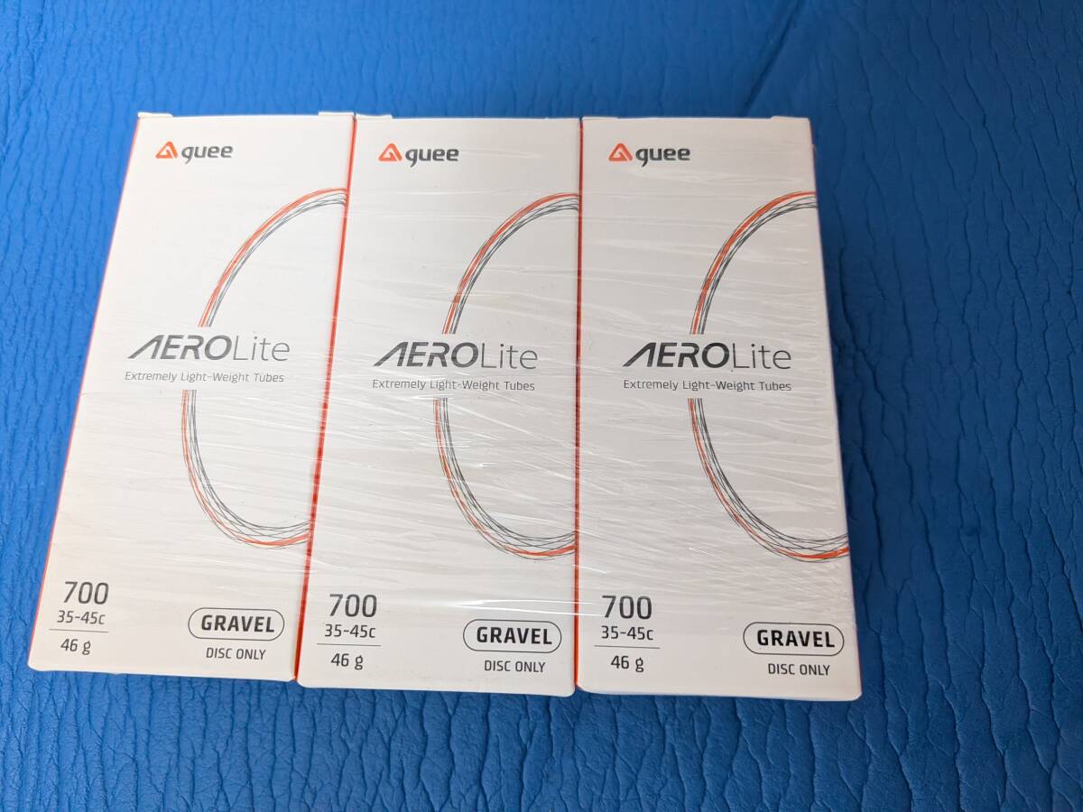 guee AEROLite GRAVEL 700-35/45c 46g 3本新品拍卖
