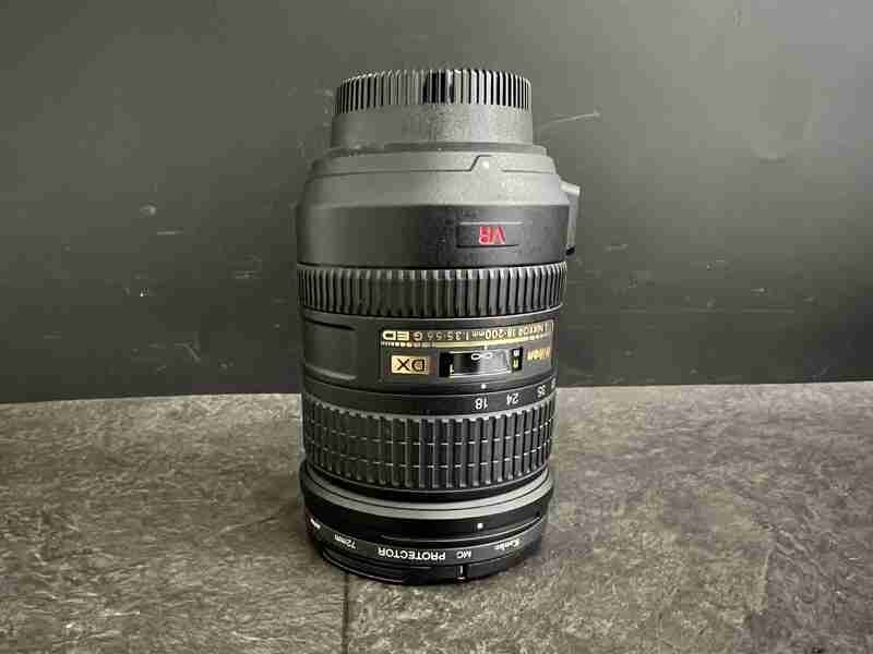 CT12825 Nikon AF-S DX NIKKOR 18-200mm 1:3.5-5.6G ED VR ニコン カメラレンズ 20251118拍卖