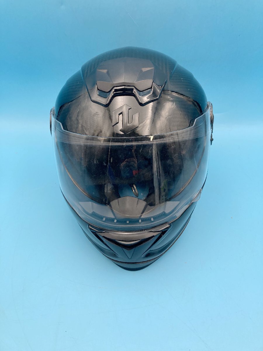 フルフェイスヘルメット【F1477◎】ZEALOT ジーロット BullRaiderⅡ ブルライダー2 Mサイズ ブラック 黒色 【中古】251122拍卖