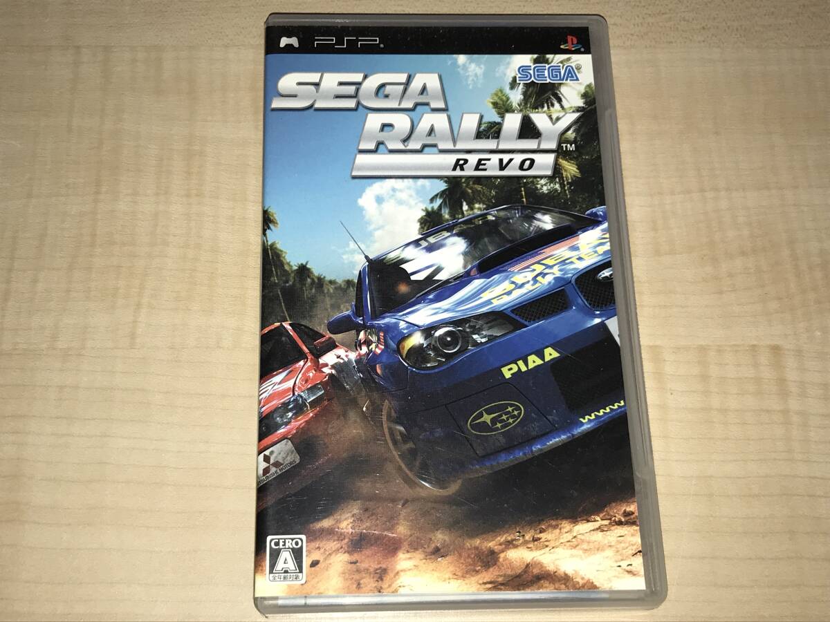 PSP◆セガラリーレヴォ SEGA RALLY REVO◆箱/取説付き拍卖