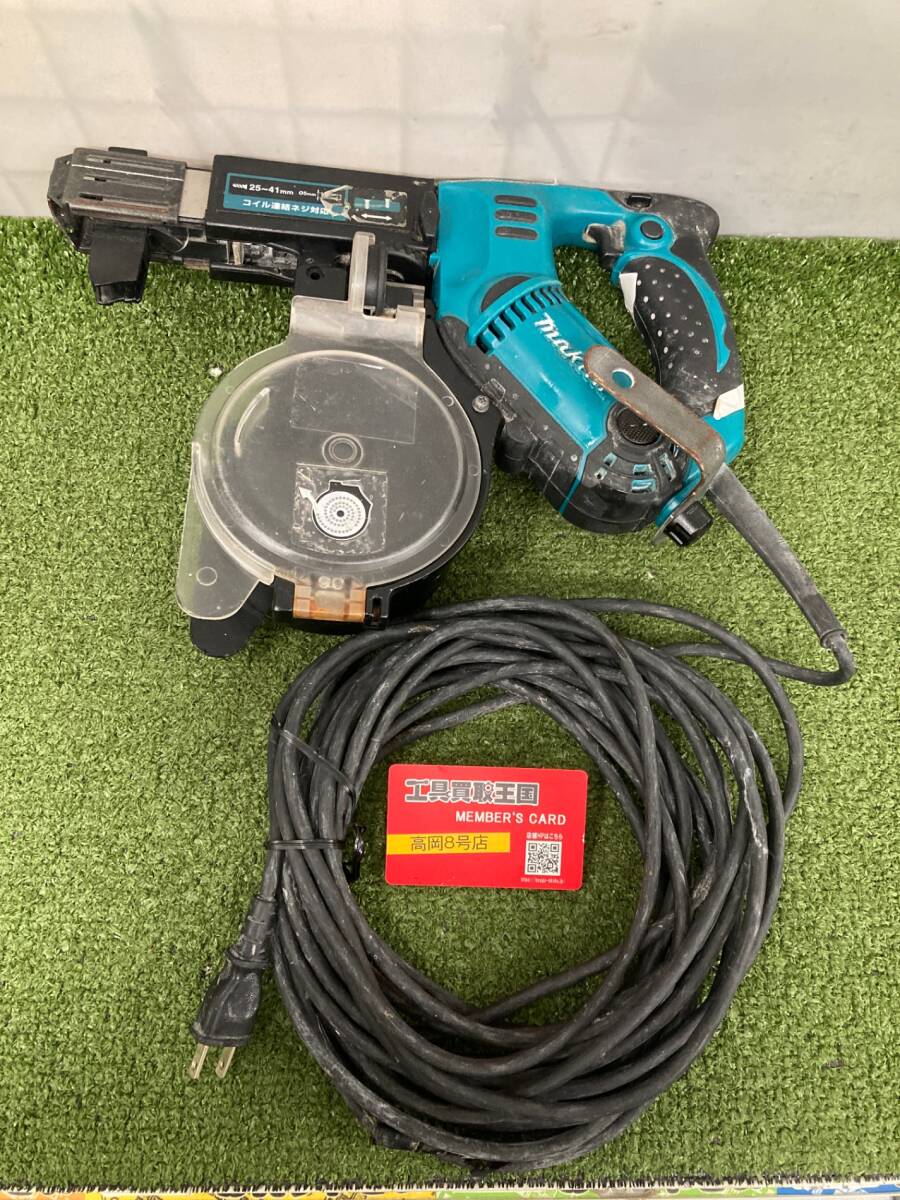 【中古品】【0926】★makita(マキタ) 41㎜ 100vオートパックスクリュードライバ 正逆転両用 6841R IT4T4ORH6RXW拍卖