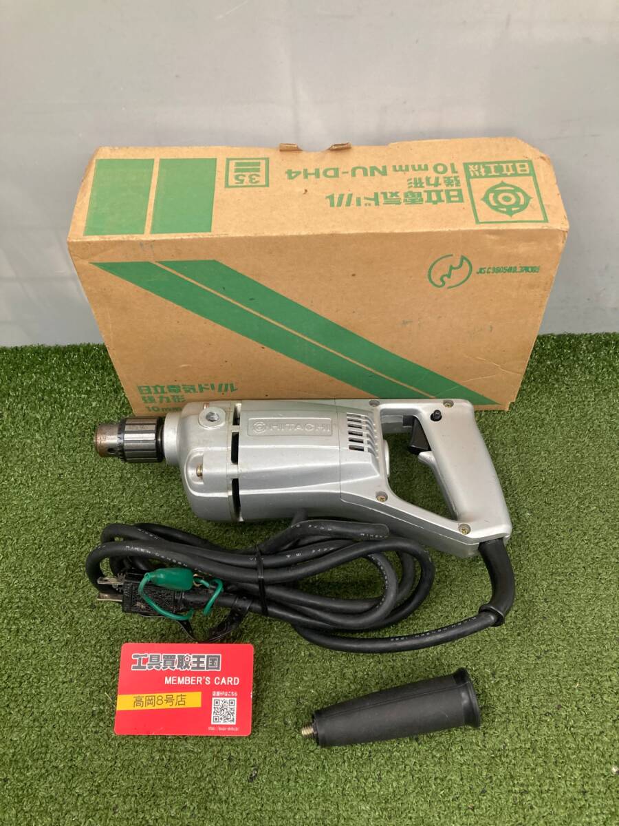 【中古品】【0926】★日立工機 金工用携帯電気ドリル NU-DH4 ITR2A0IQ1GPO拍卖