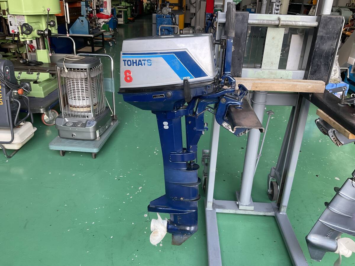 トーハツボートエンジン M8B 3B2L ジャンク品 拍卖