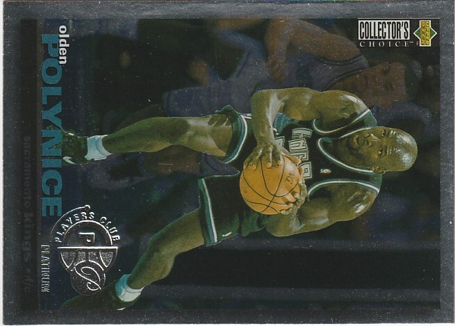 Olden Polynice 1995-96 Collector's Choice 78 PC Platinum拍卖