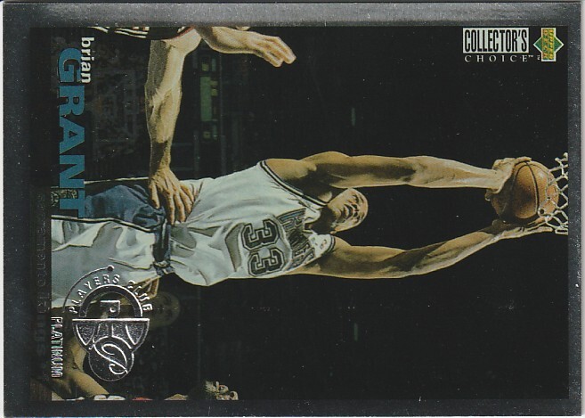 Brian Grant 1995-96 Collector's Choice 133 PC Platinum拍卖