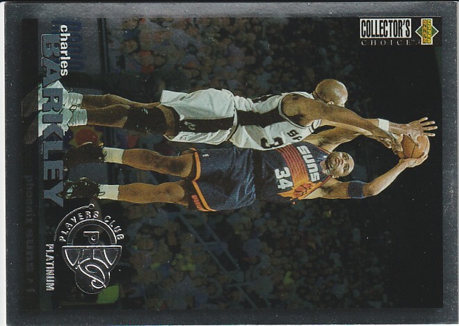 Charles Barkley 1995-96 Collector's Choice 34 PC Platinum拍卖