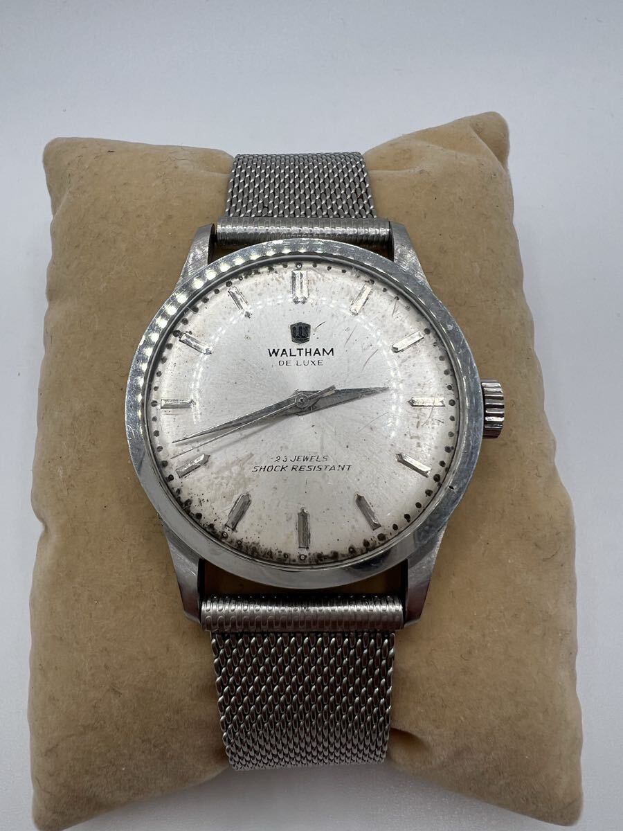 Waltham ウォルサム 手巻き 稼働品 アンティーク 腕時計 y1112拍卖