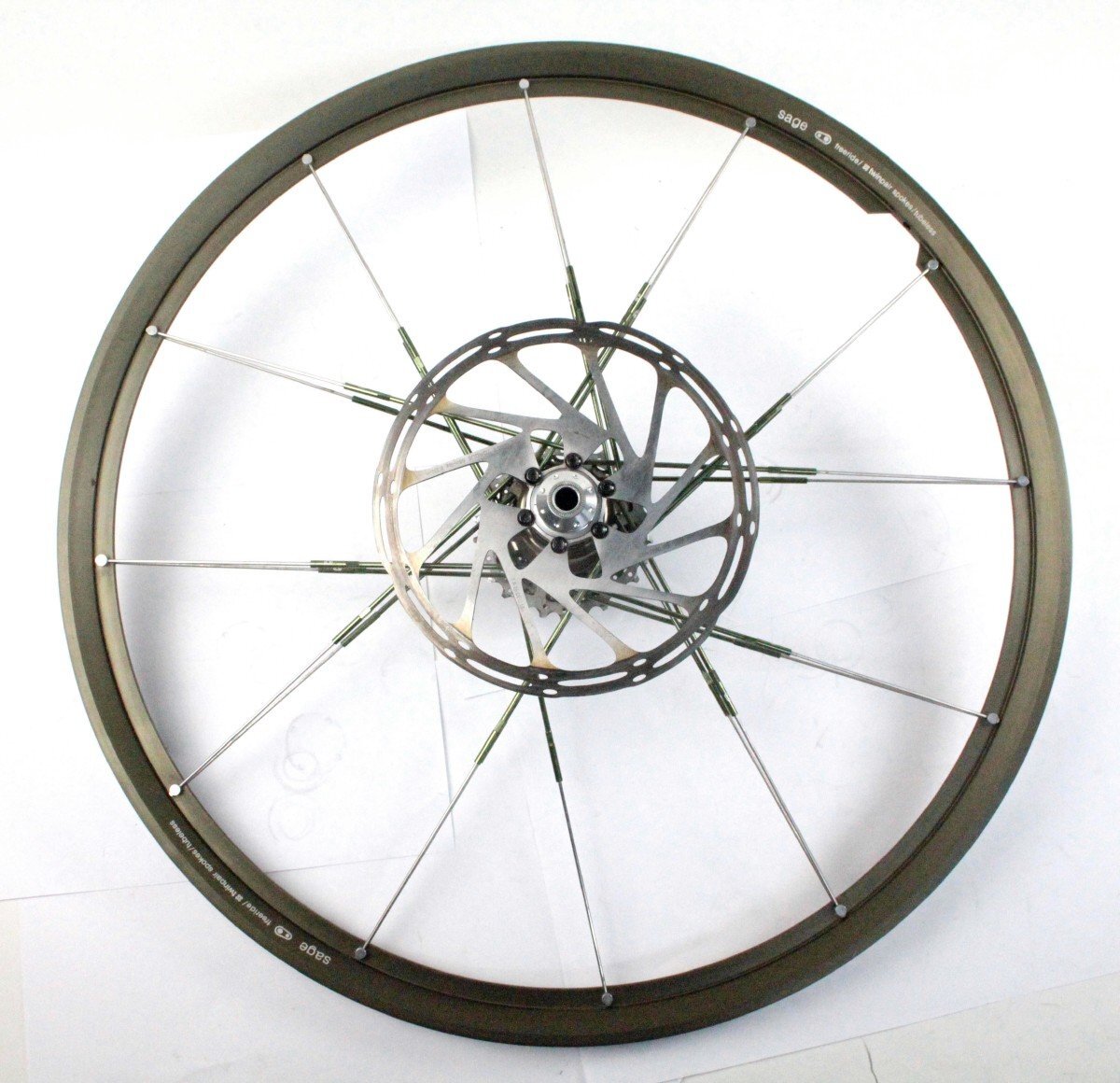 CRANK BROTHERS クランクブラザーズ SRAM スラム SAGE セージ centerline 200 twin spokes 22インチ 後輪 リア ホイール ダウンヒル拍卖