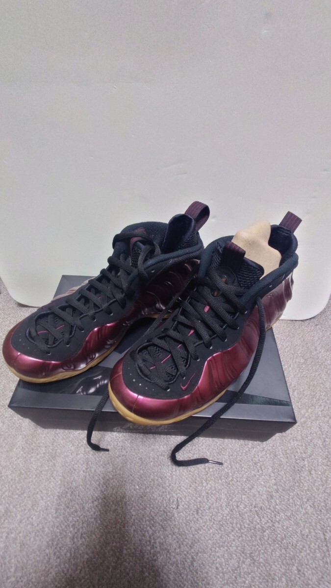 NIKE AIR FOAMPOSITE ONE ナイキ フォームポジット ワン ナイトマルーン 26.5cm US8.5拍卖