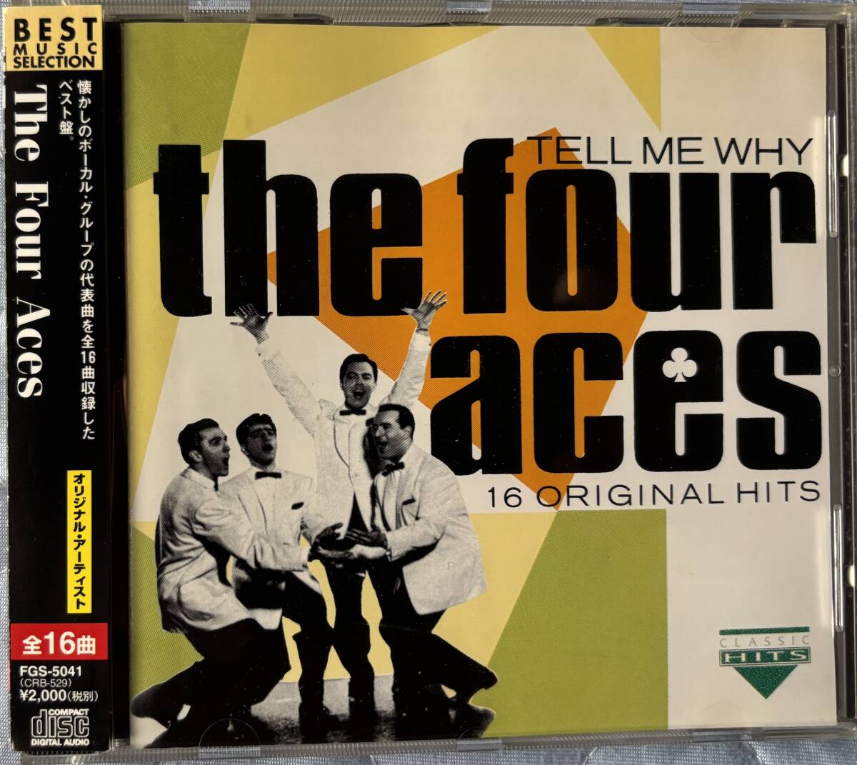 CD The Four Aces/Tell Me Why(16 Original Hits)拍卖
