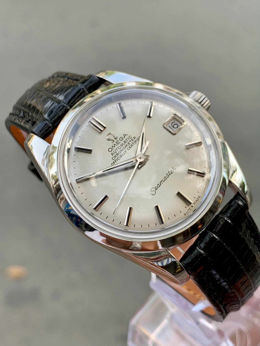 【YV003】OMEGA オメガ シーマスター cal.564 デイト ref.166.010 自動巻き メンズ 腕時計 美品 稼働品拍卖