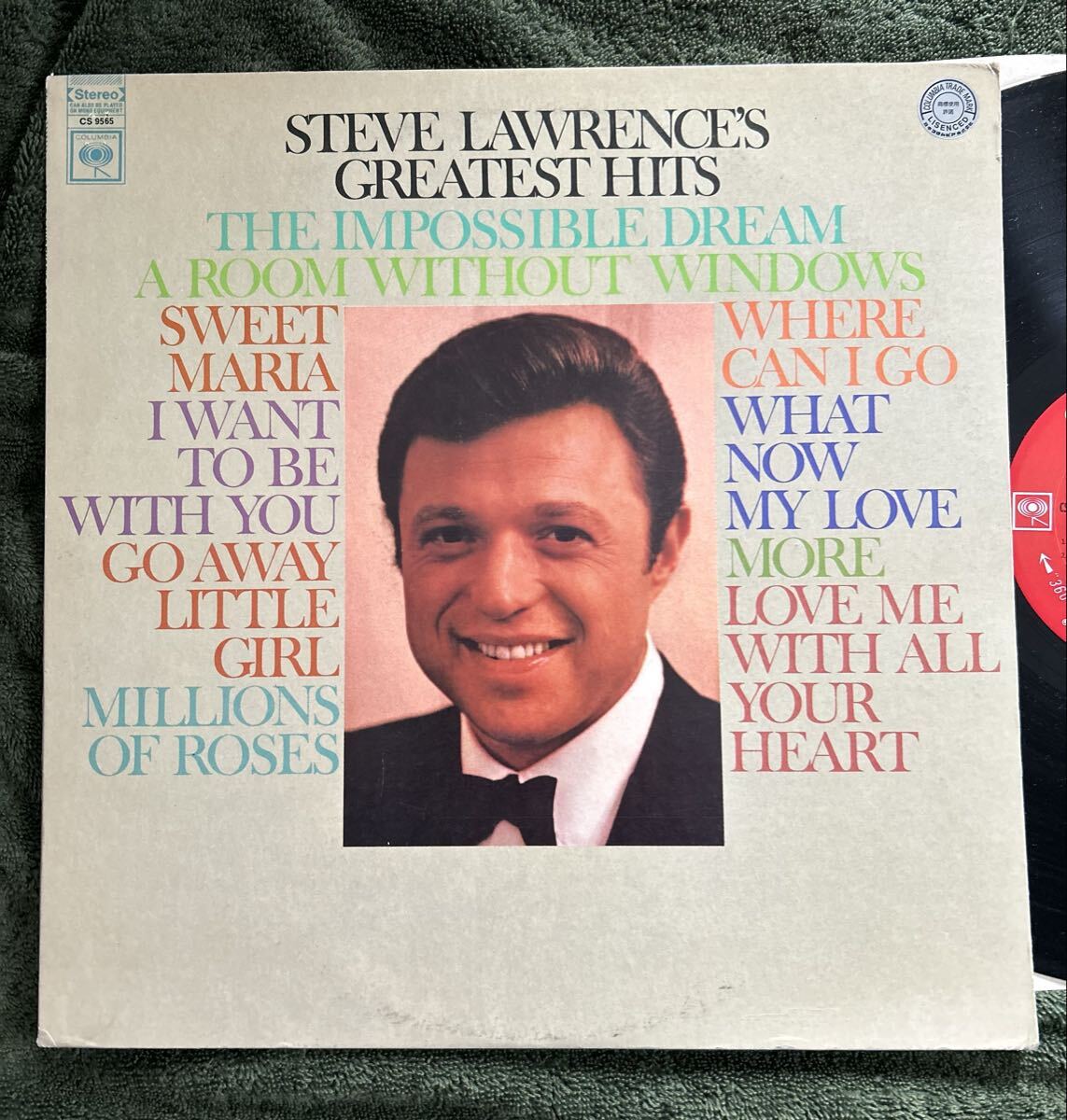 米オリジナル Steve Lawrence / greatest hits スティーブ・ローレンス拍卖