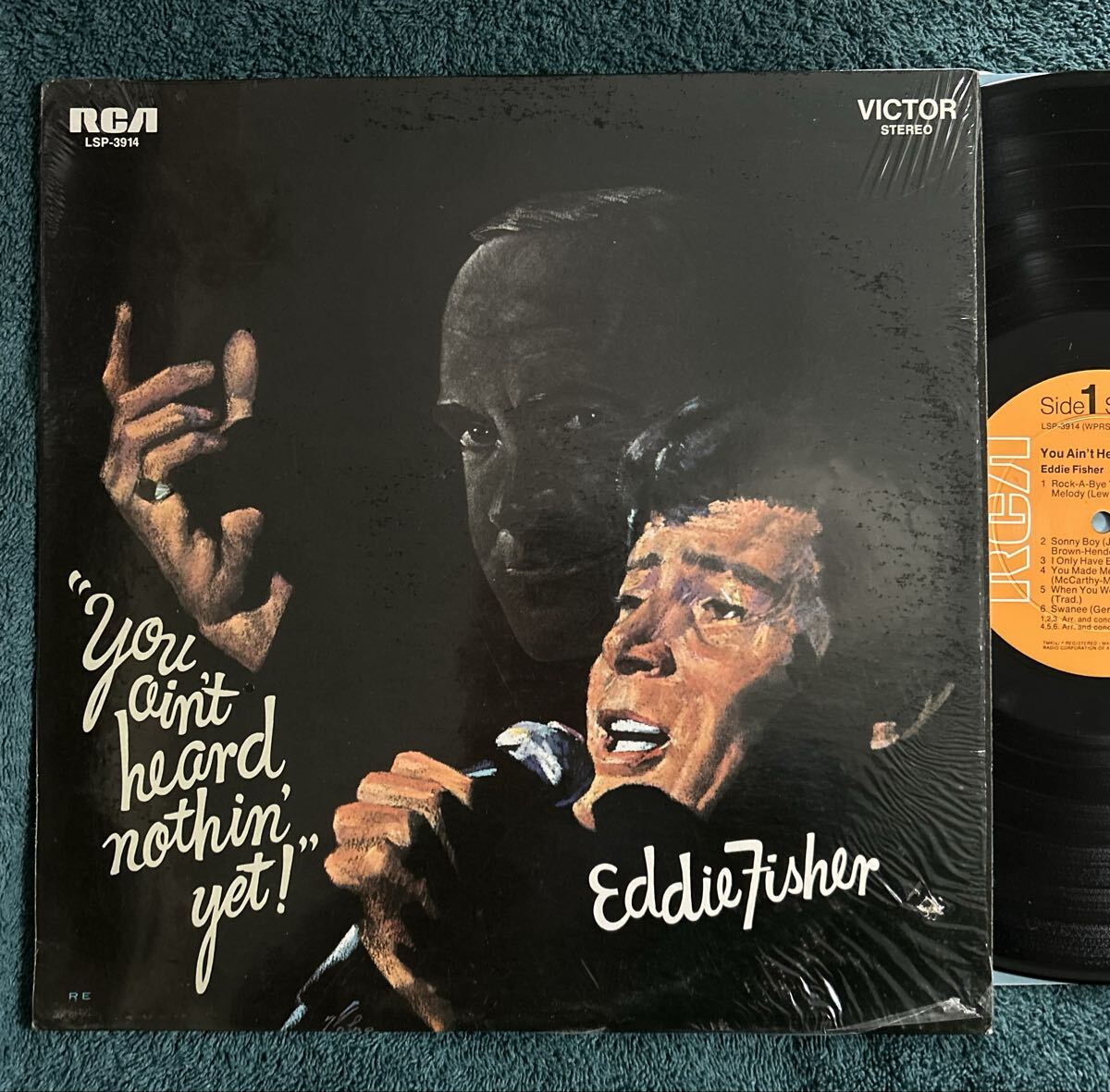 米オリジナル Eddie Fisher / you ain't heard nothln' yet エディ・フィッシッヤー拍卖