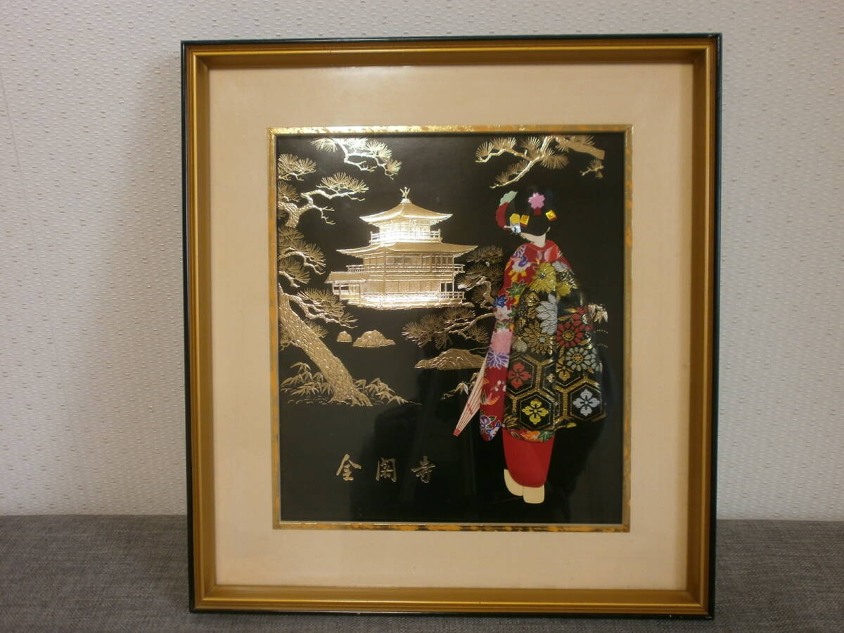京都 金閣寺 お土産 舞妓さん Kyoto Maiko Kinkakuji Temple souvenirs 拍卖