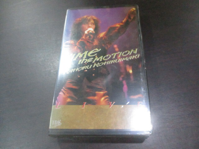 小比類巻かほる VHS ビデオテープ 1990 NHK HALL TIME THE MOTION LIVE拍卖