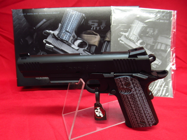 TOKYO MARUI 東京マルイ M45A1 BLACK ガスブローバック No.95 ブラック ガスガン ハンドガン オートマチック 管理25G1110E拍卖