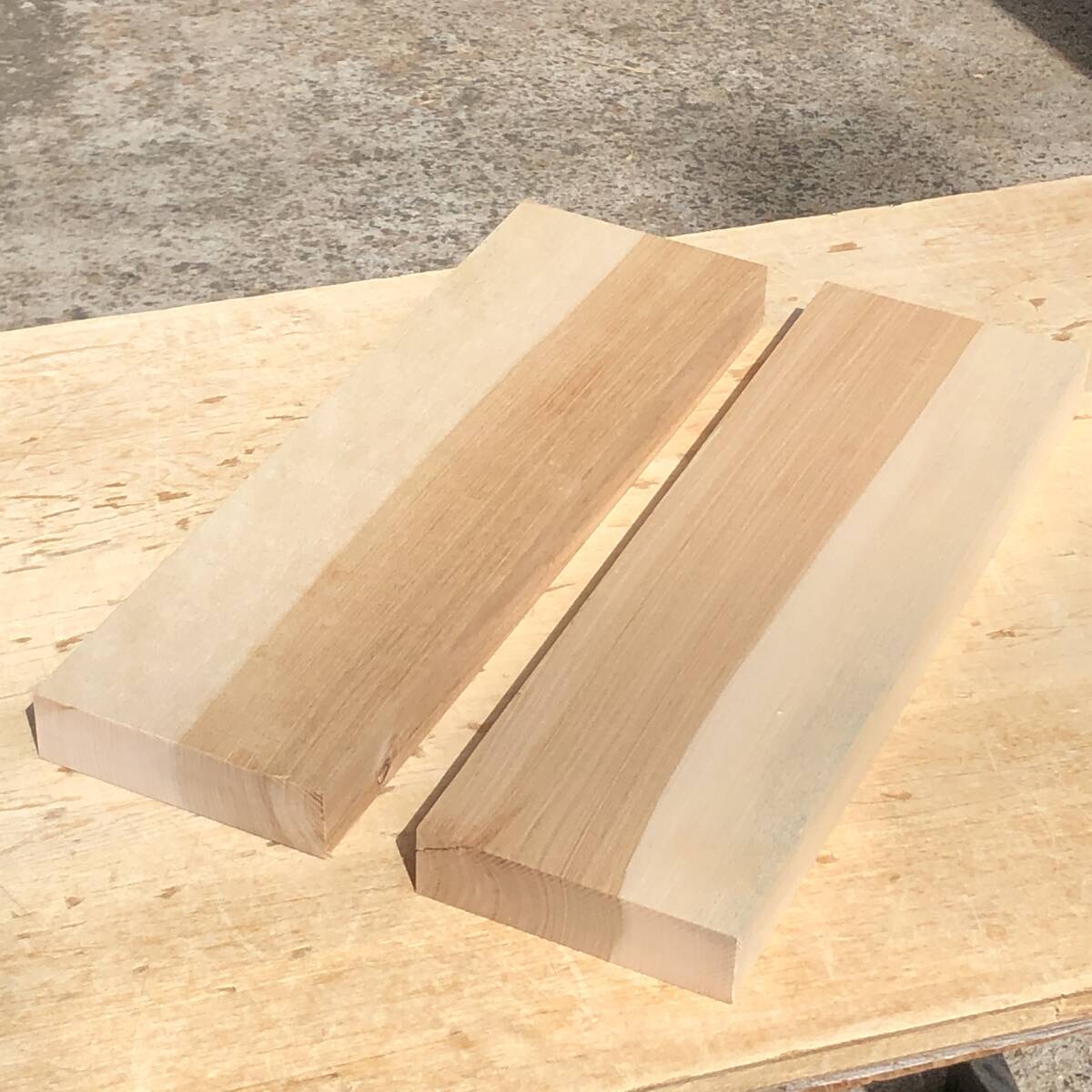 送料無料!鵜松明樺 2枚【A575E】444×134×34mm ウダイカンバ 真樺 マカバ 木工 天然木 自然素材 木材 乾燥材 無垢材《銘木すずめや》拍卖