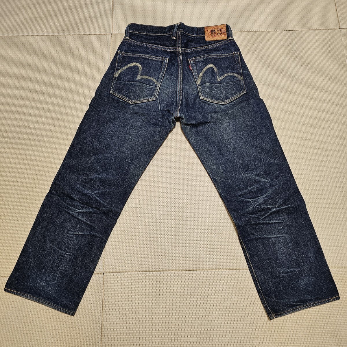 エヴィス EVISU No.2 Lot.2001 デニム ジーンズ カモメ 虎耳 W29拍卖