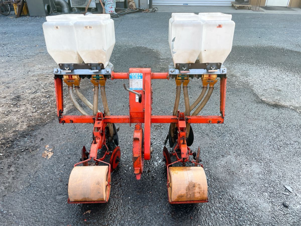 訳あり タイショー 施肥播種機 GS型 テーラー用 種まき機 肥料蒔き シーダー シーダ 管理機 耕運機 パーツ 部品 茨城県 0805え2 M裏 西拍卖