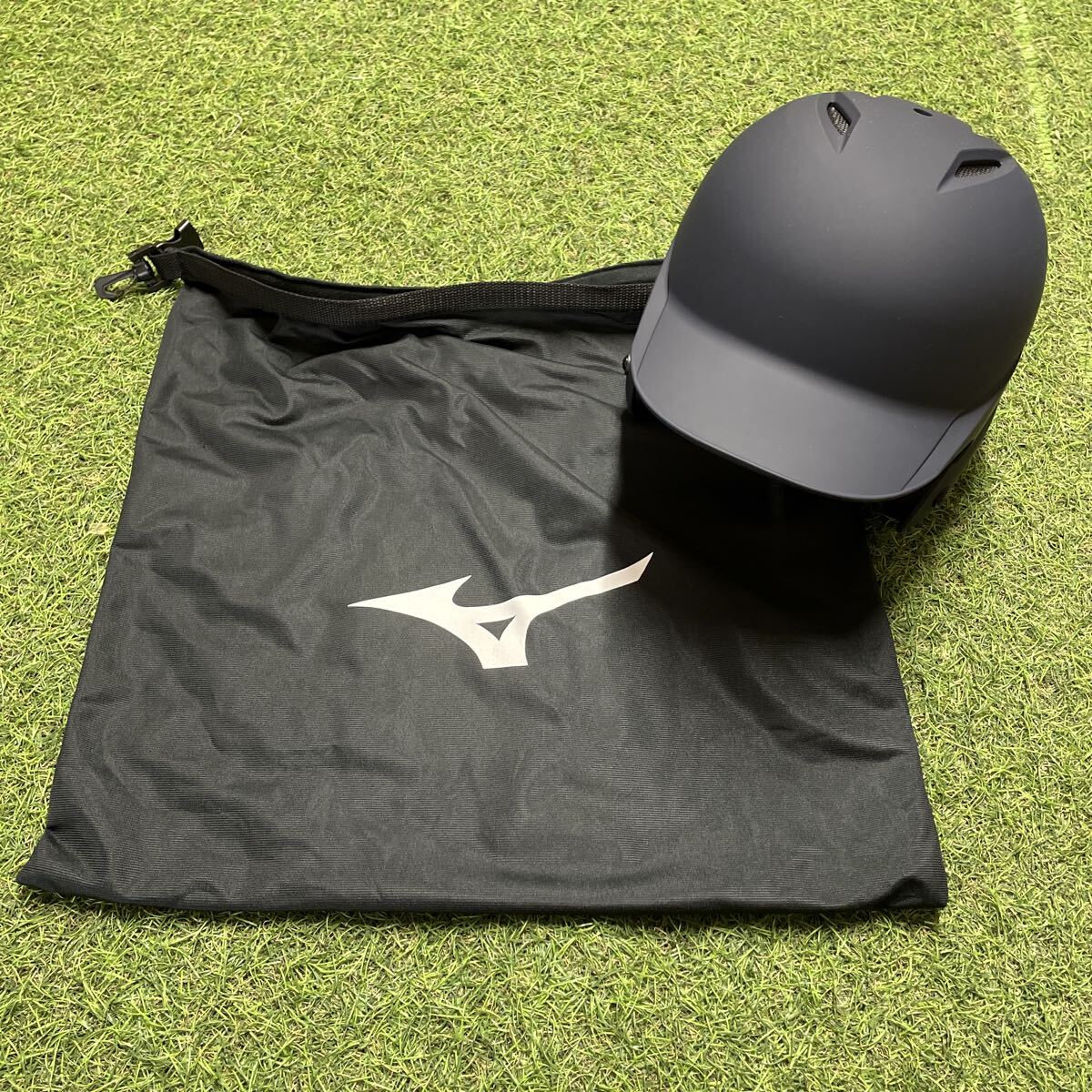 RK059-M12 MIZUNO ミズノ 1DJHH212 硬式野球用 ヘルメット Lサイズ 野球 スポーツ 未使用 展示品 ヘルメット拍卖