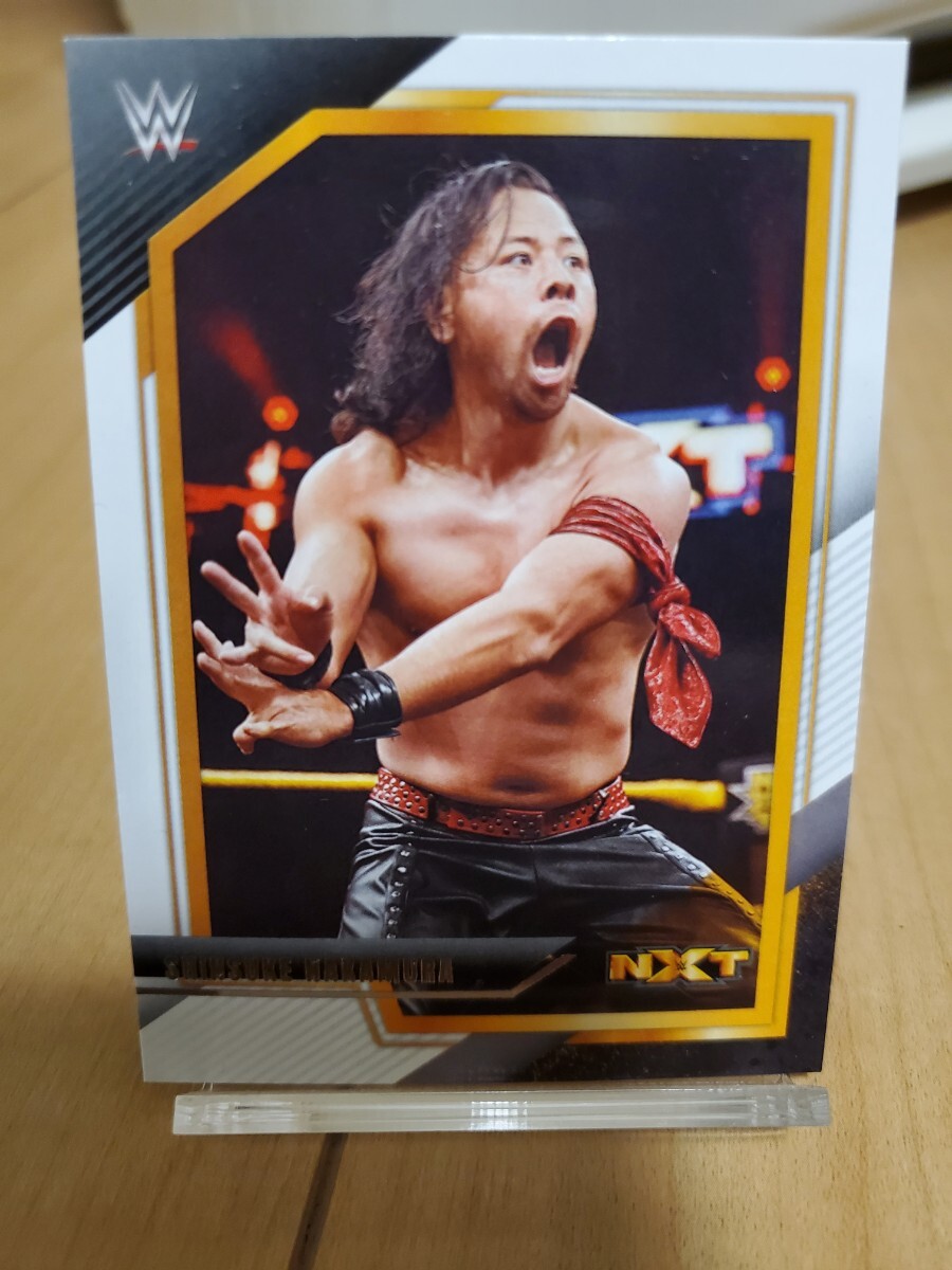 中邑真輔 panini nxt wwe 2022 shinsuke nakamura ベースカード プロレス RAW スマックダウン 新日本プロレス拍卖