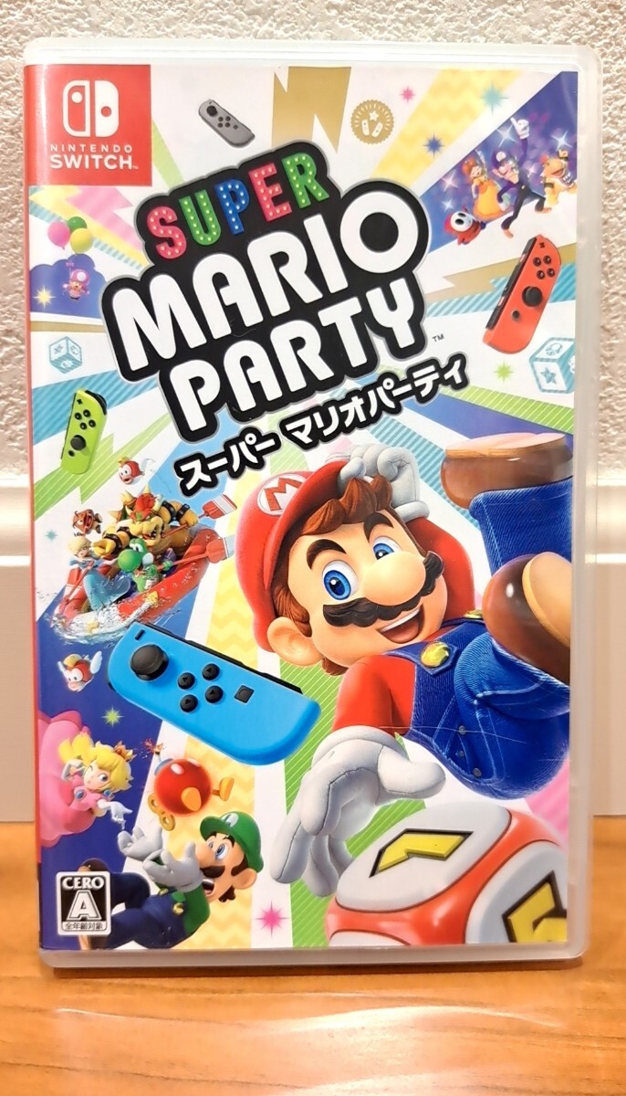 9【1円スタート】ニンテンドースイッチ ソフト Nintendo Switch ソフト スーパー マリオパーティ 任天堂 ソフト マリオ拍卖
