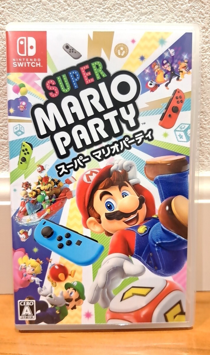 13【1円スタート】ニンテンドースイッチ ソフト Nintendo Switch ソフト スーパー マリオパーティ 任天堂 ソフト マリオ拍卖