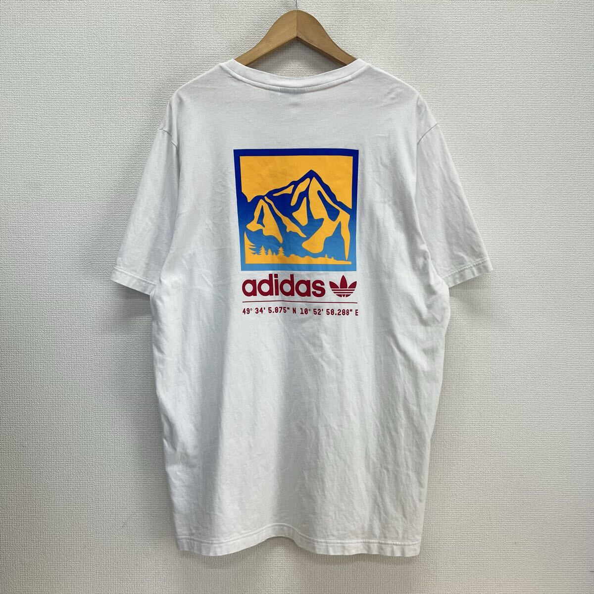 adidas アディダス GP1117 半袖Tシャツ バックプリント ロゴ 4XO 10128732拍卖