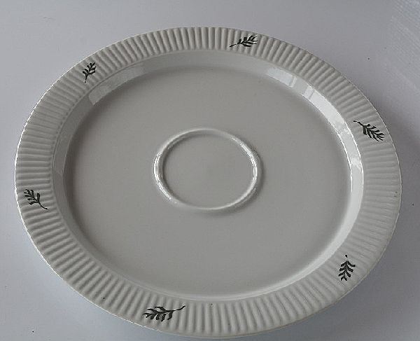 DANSK フラットプラター グリーンリーフ plll011拍卖