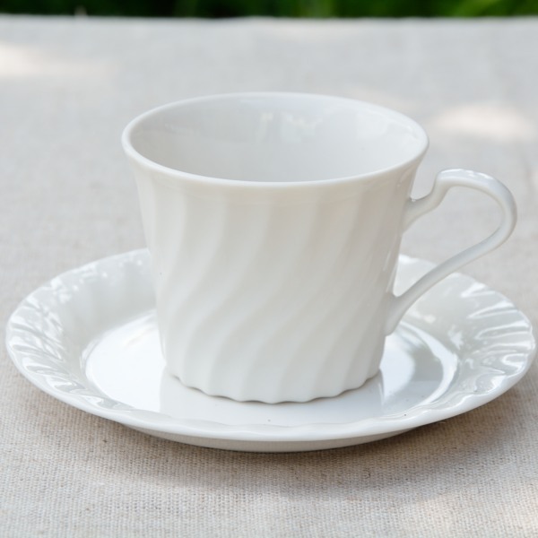 ニューボーン/シェルウェーブ☆カップ&ソーサー4客セット cs010拍卖