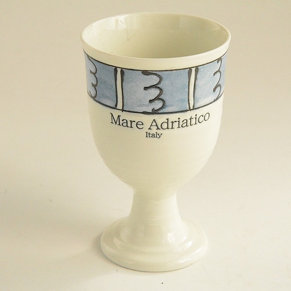 ゴブレット1個/Mare Adriatico Italy/ワイングラス cu025拍卖