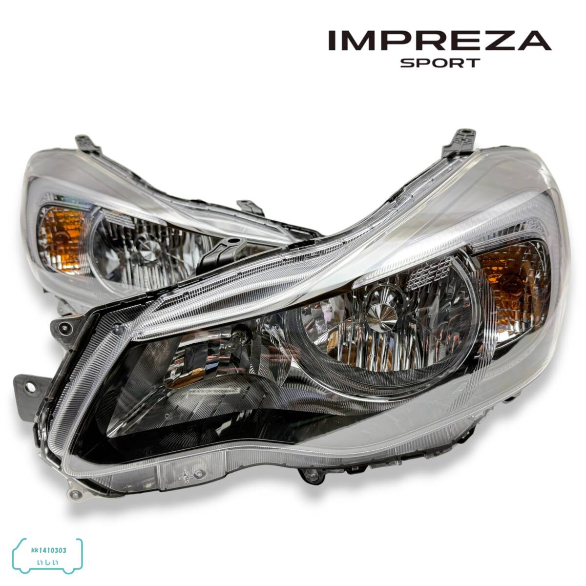 ▼黄ばみなし 美品 インプレッサ スポーツ GP2 GP3 GP6 GP7 後期 純正 HID ヘッドライト バラスト/バーナー付 STANLEY P9932 即決/即納▼拍卖