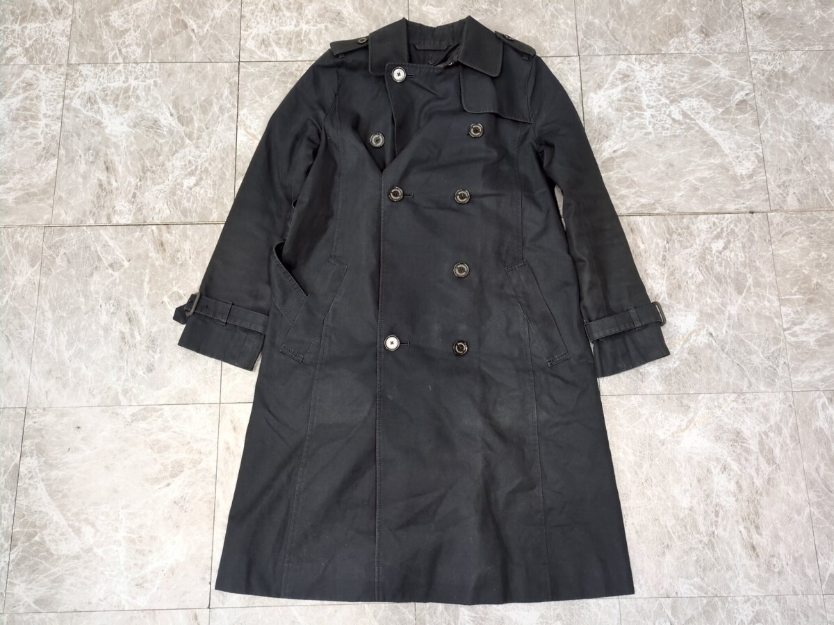 4.MACKINTOSH PHILOSOPHY ウールライナー取り外し可 トレンチコート エポレット アウター H5A02-820-29 レディース36 y704拍卖