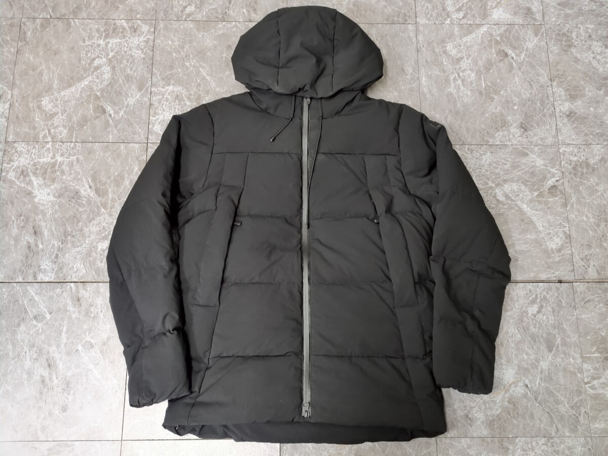 17.BILLABONG A/DIV DOWN JK フーデッド ダウン ジャケット パーカー BA012-764 KAWADA DOWN ビラボン メンズM チャコールグレー系 y106拍卖