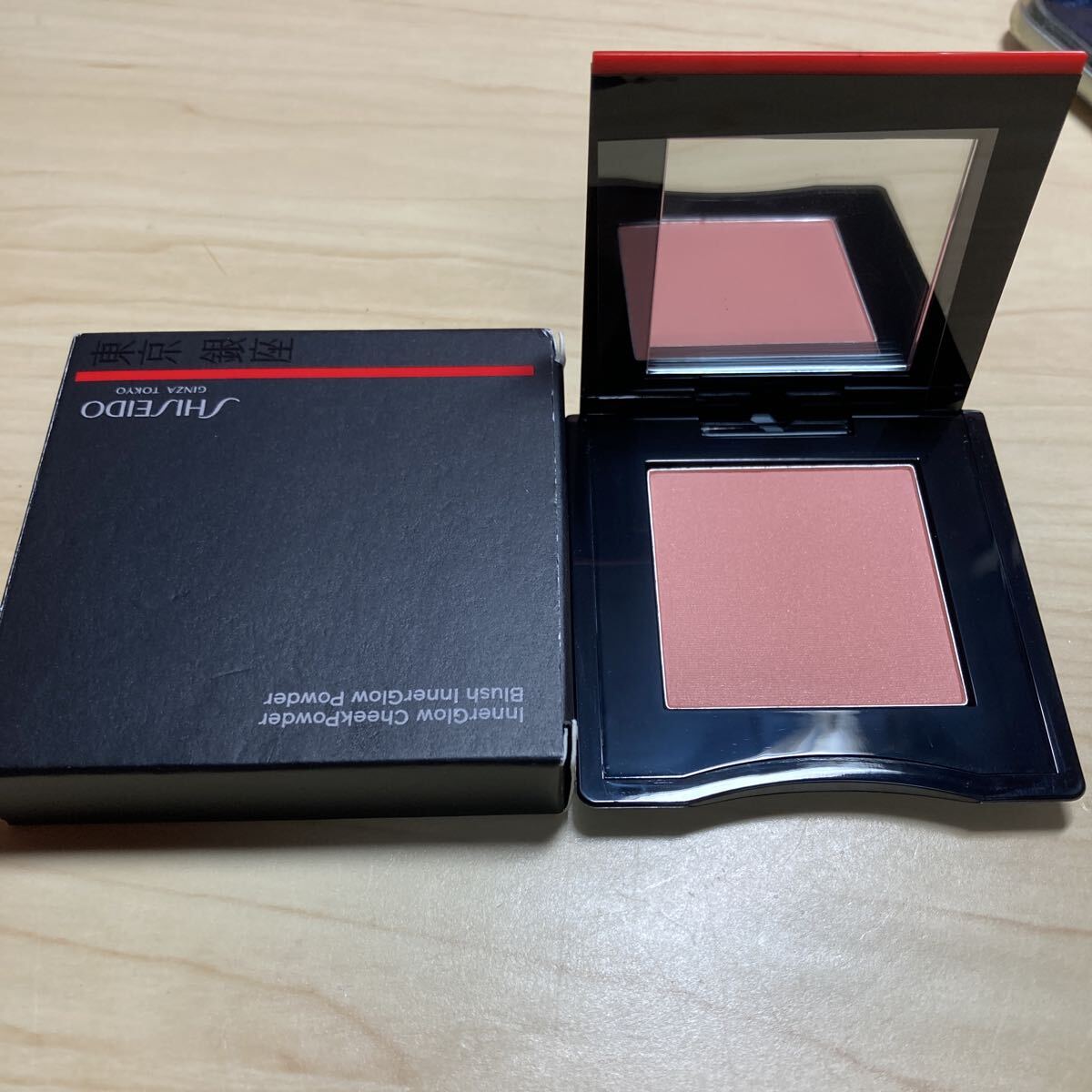 未使用 資生堂 インナーグロウ チークパウダー 02 トワイライト アワー 定価¥4.000 4g デパコス コスメ ピンク メイク 化粧品拍卖