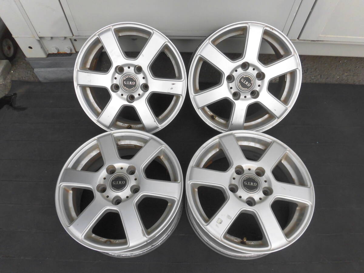 直接引取り限定商品 中古アルミ15インチ5穴 スタッドレス用など拍卖