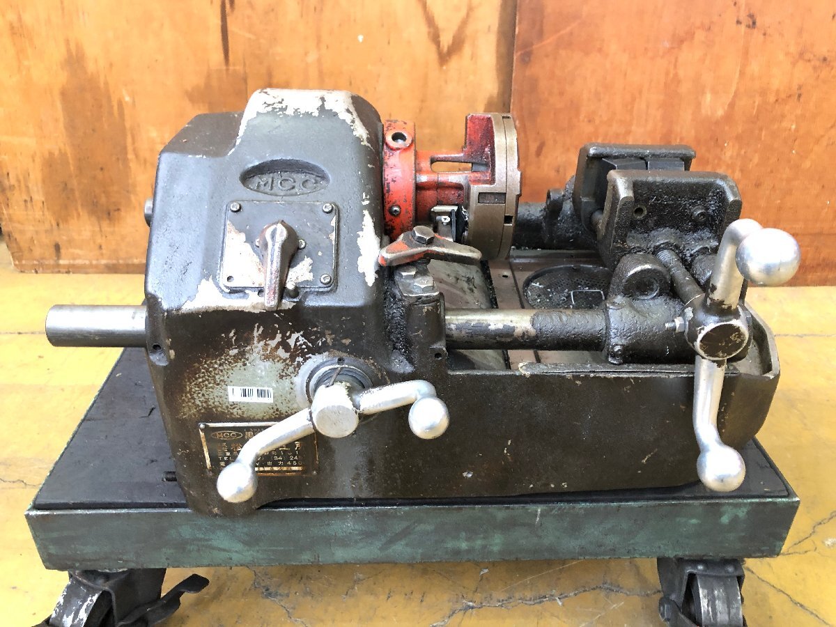 ◇MCC 黒豹ボルター ねじ切り機 C176916 A1 引取限定(群馬県倉庫渡し)◆小林機械◇☆拍卖